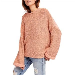 NWOT Free People Cuddle Up Sweater